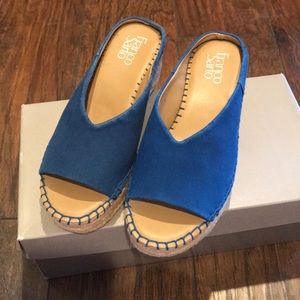 🌸 New! Franco Sarto Blue Espadrilles Sandal